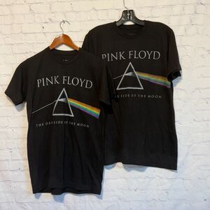 Liquid Blue Pink Floyd The Dark Side Of The Moon Graphic T-shirt Men S,M Black